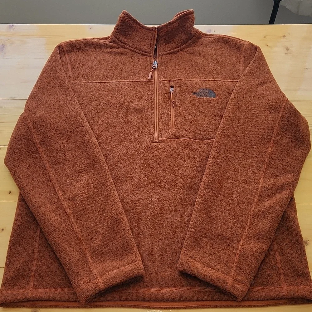 The North Face Gordon Lyons 1/4 Zip Pullover Mens Large Fleece Sweater Jacket